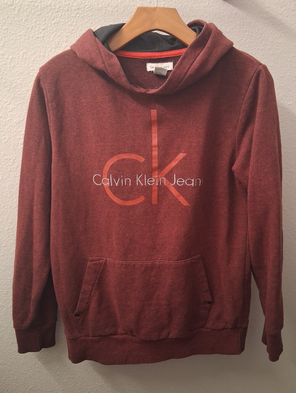 Calvin Klein Jeans Hoodie Large 14 16